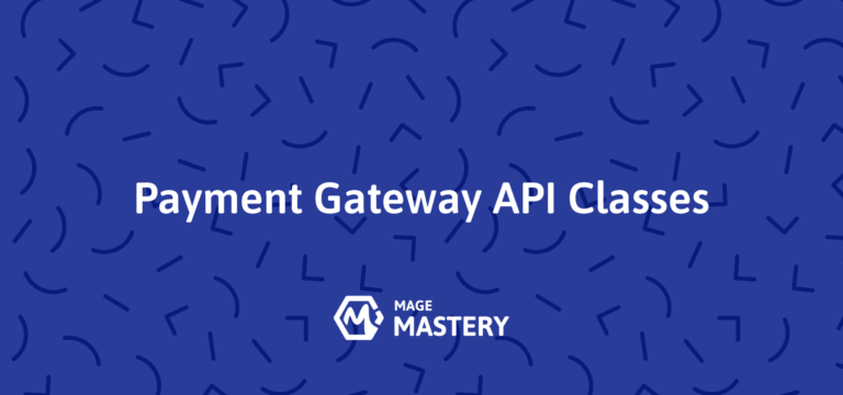 Payment Gateway API Classes